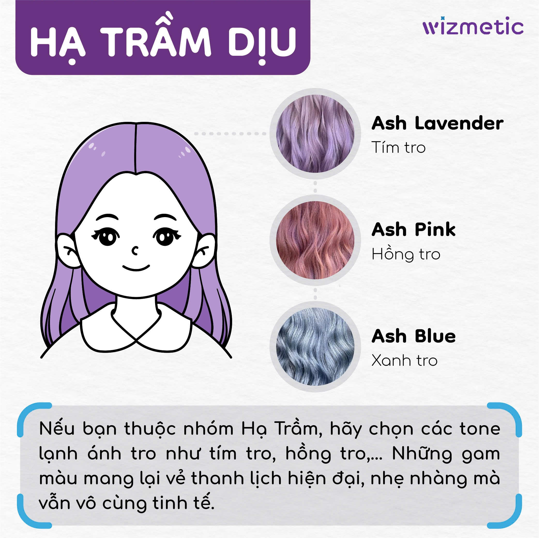 Hạ Trầm Dịu – Gam lạnh ánh tro tinh tế