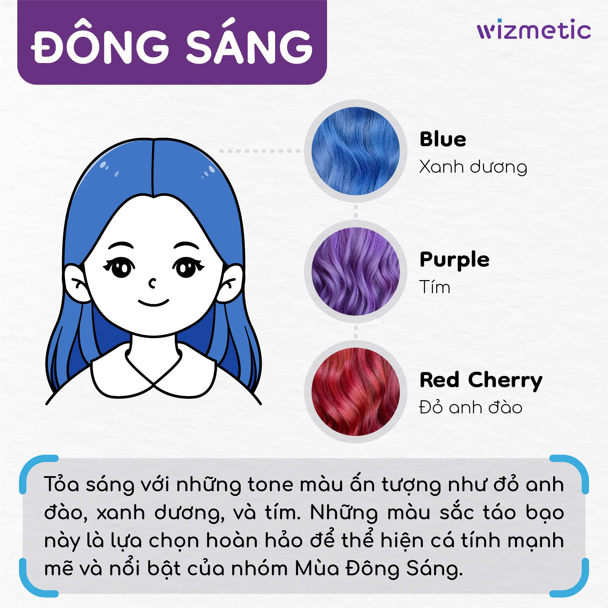 Đông Sáng – Gam màu nổi bật và mạnh mẽ