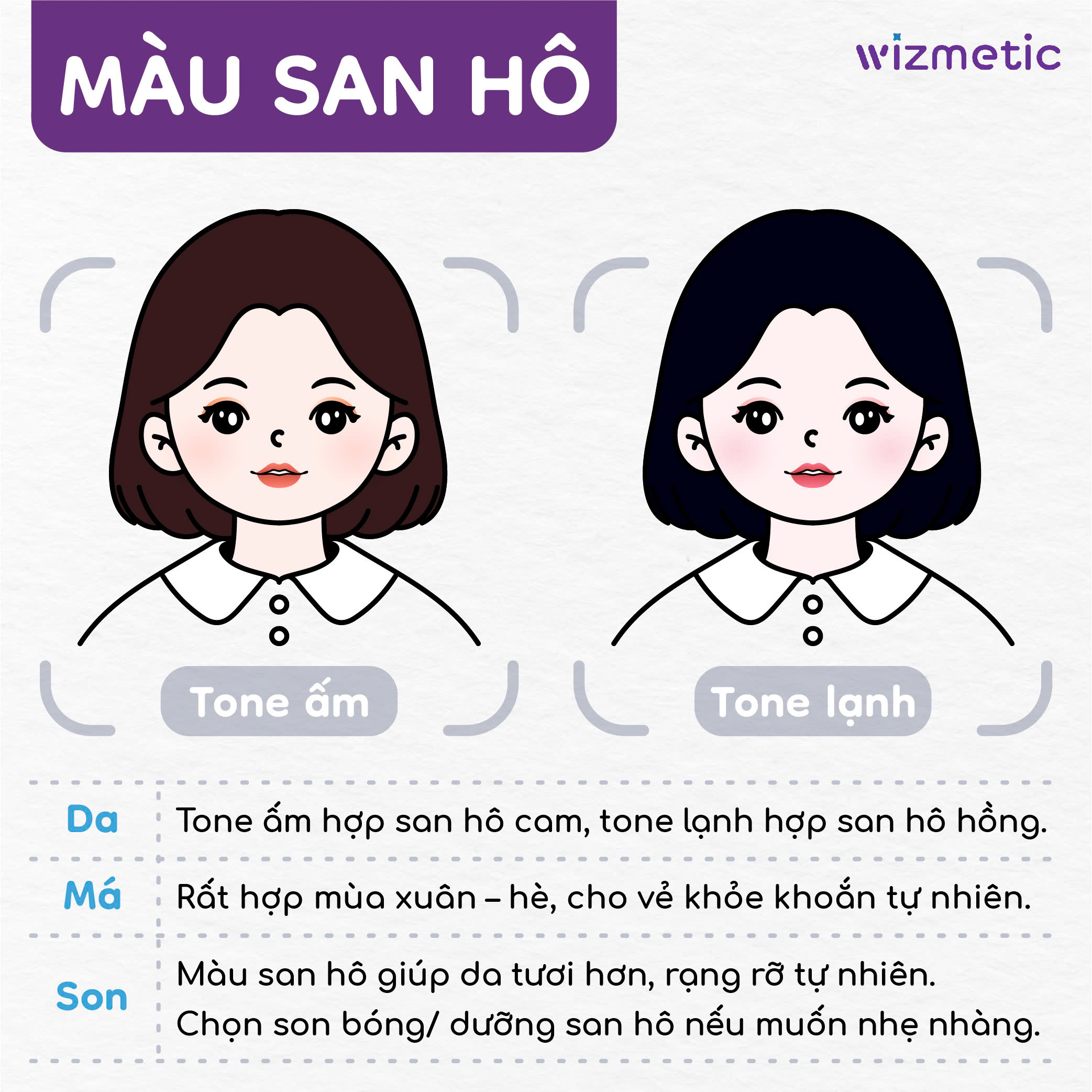 Gam makeup màu san hô cho vẻ ngoài khỏe khoắn, tự nhiên