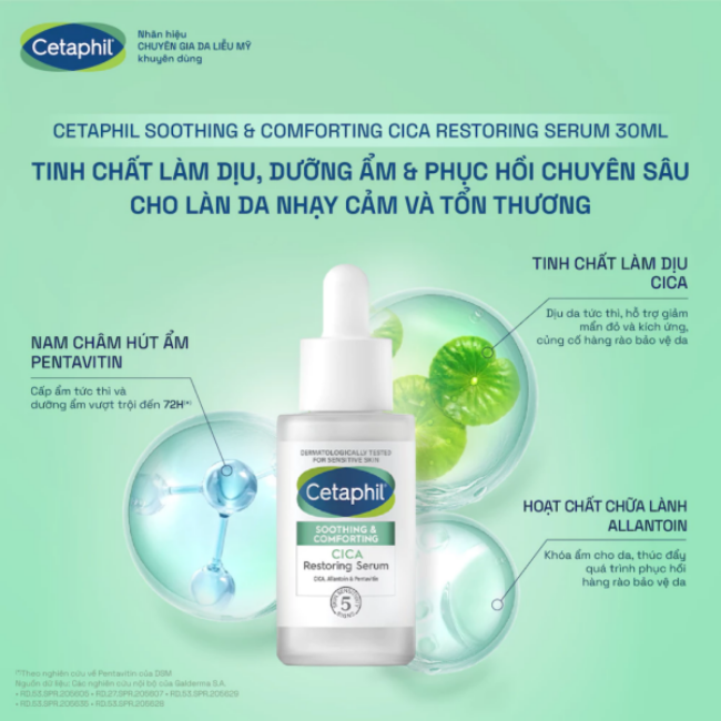 Cetaphil Soothing & Comforting Cica Restoring Serum