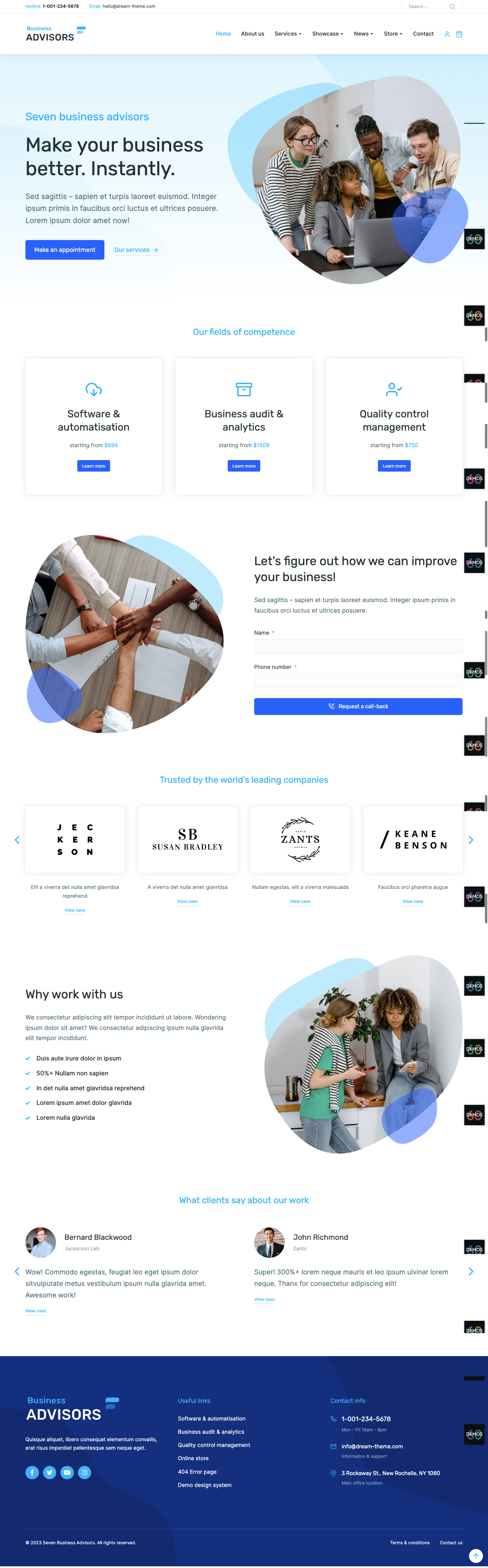 Business Advisors-WordPress Theme