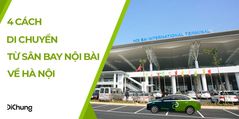 từ sân bay Nội Bài về Hà Nội