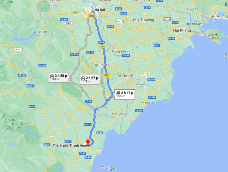 Thanh Hóa cách Hà Nội bao nhiêu km 6