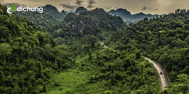 xe chạy đường mòn về Thanh Hóa 4