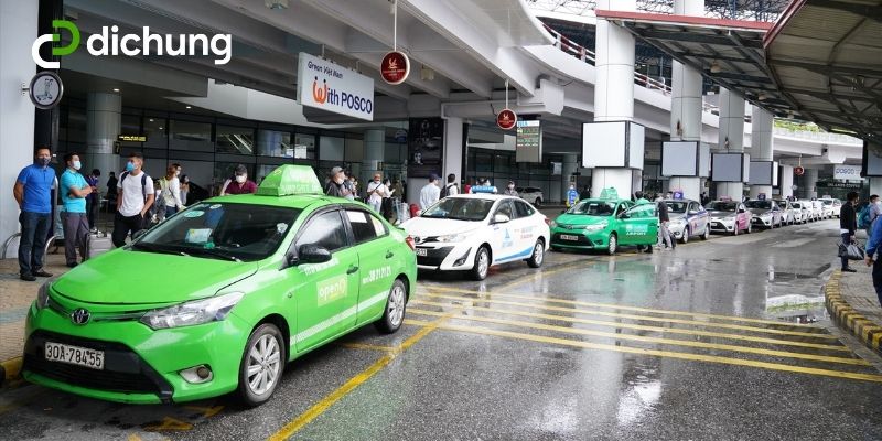 các hãng taxi đi sân bay Nội Bài