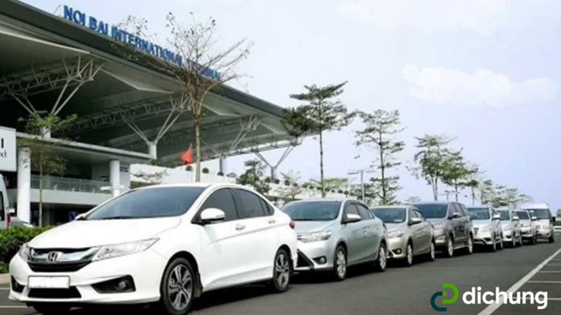 đặt xe taxi sân bay nội bài 160k
