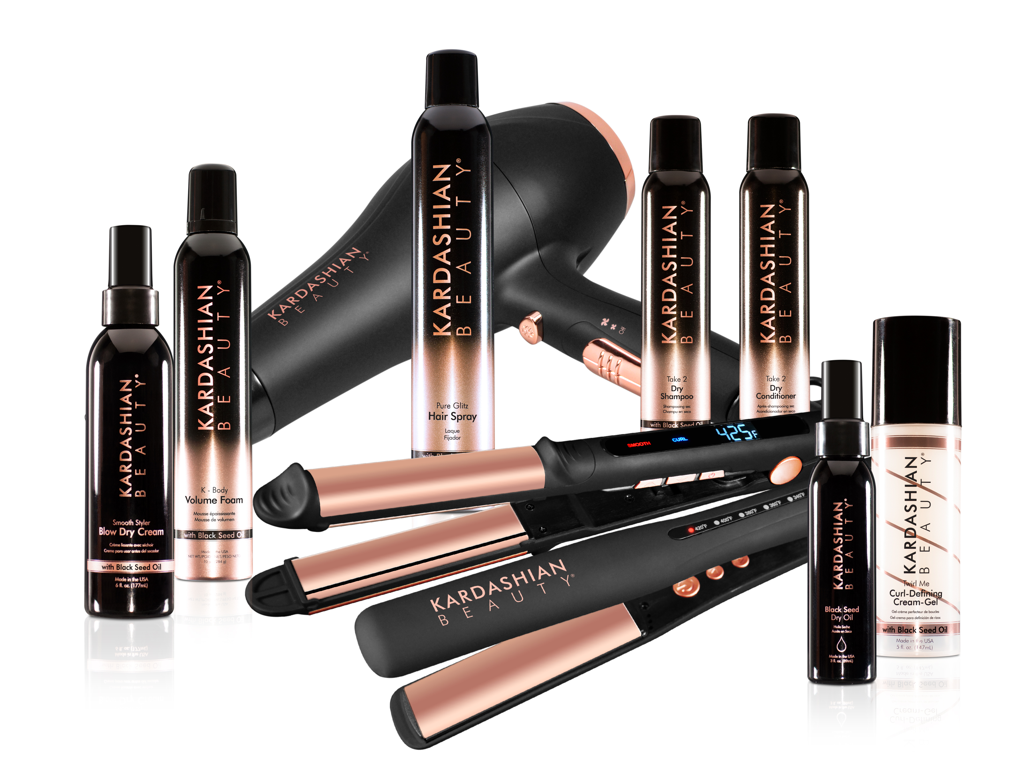 kardashian beauty hair straightener