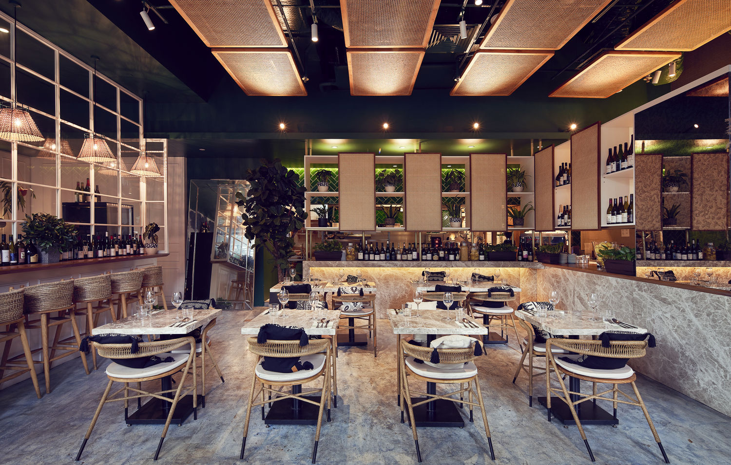 Caffe Cicheti Interiors - THE EDGE SINGAPORE