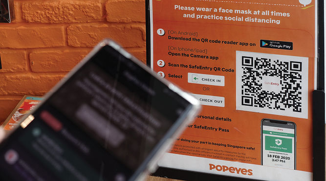 qr code- THE EDGE SINGAPORE