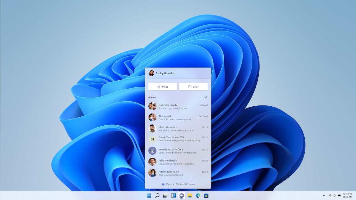 Teams integrated into the taskbar at the bottom of the screen - THE EDGE SINGAPORE