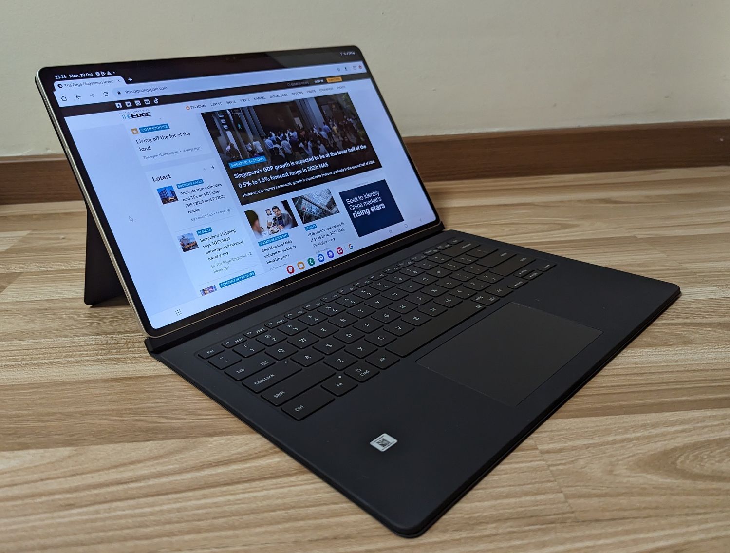 Samsung Galaxy Tab S9 Ultra with Book Cover