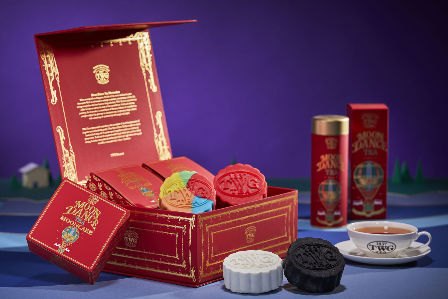 Moon Dance Tea Mooncake Music Box Collection - THE EDGE SINGAPORE