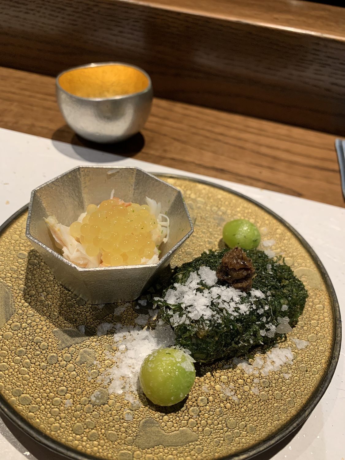 shredded Hokkaido hairy crab meat - THE EDGE SINGAPORE
