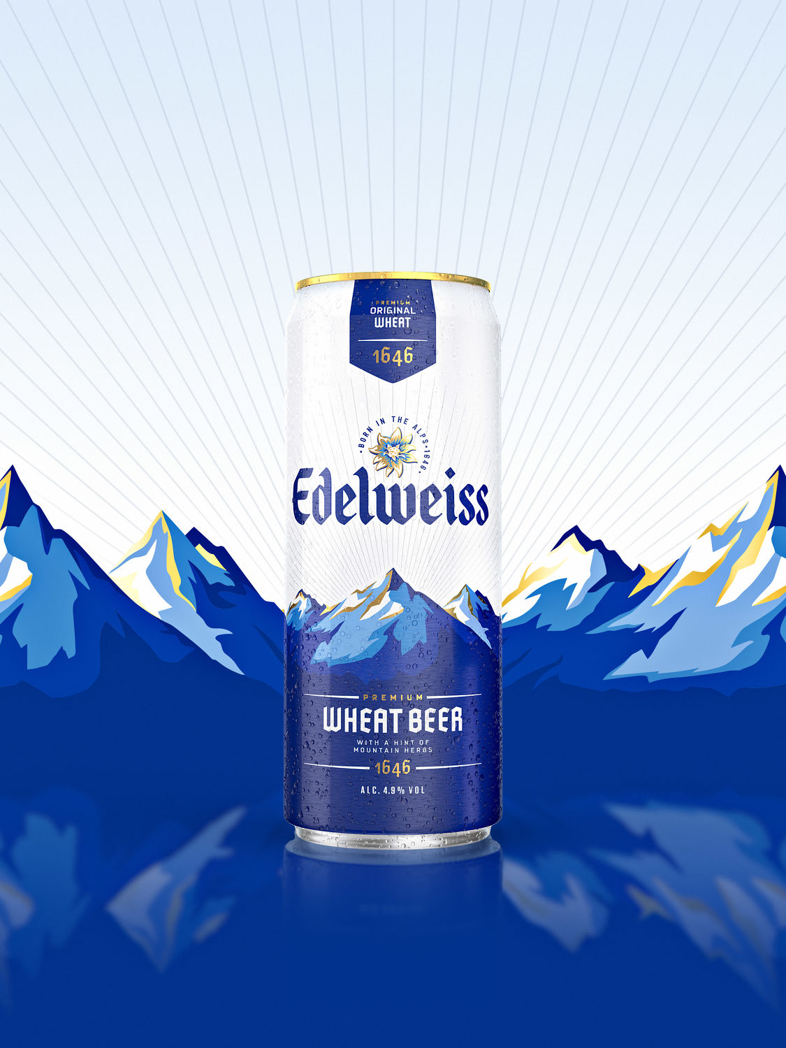 Edelweiss Premium Wheat Beer - THE EDGE SINGAPORE