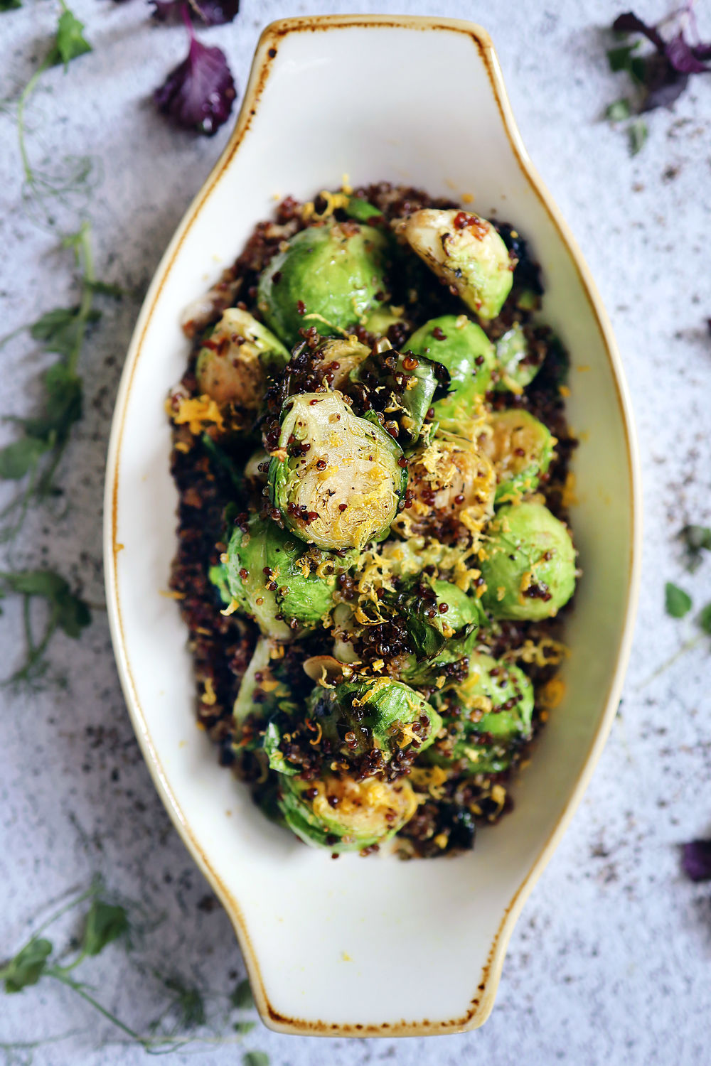 Spicy Brussels Sprouts - THE EDGE SINGAPORE