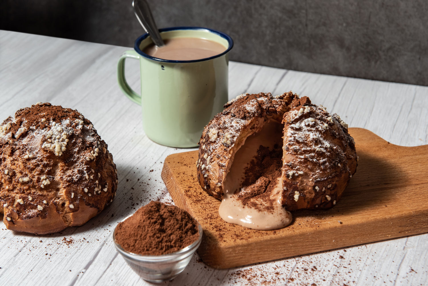 Baristart Milo Dinosaur Cream Puff - THE EDGE SINGAPORE