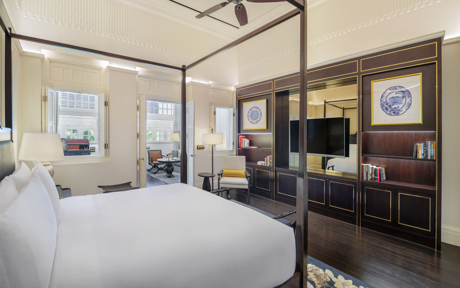 Palm Court Suite Bedroom - THE EDGE SINGAPORE