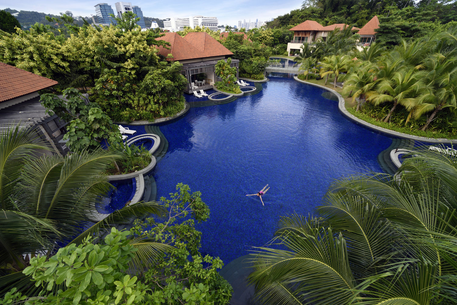 Beach Villas Pool - THE EDGE SINGAPORE