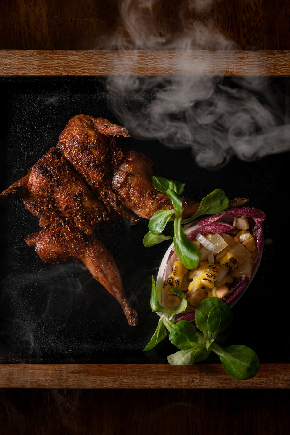 BBQ French Quail - THE EDGE SINGAPORE