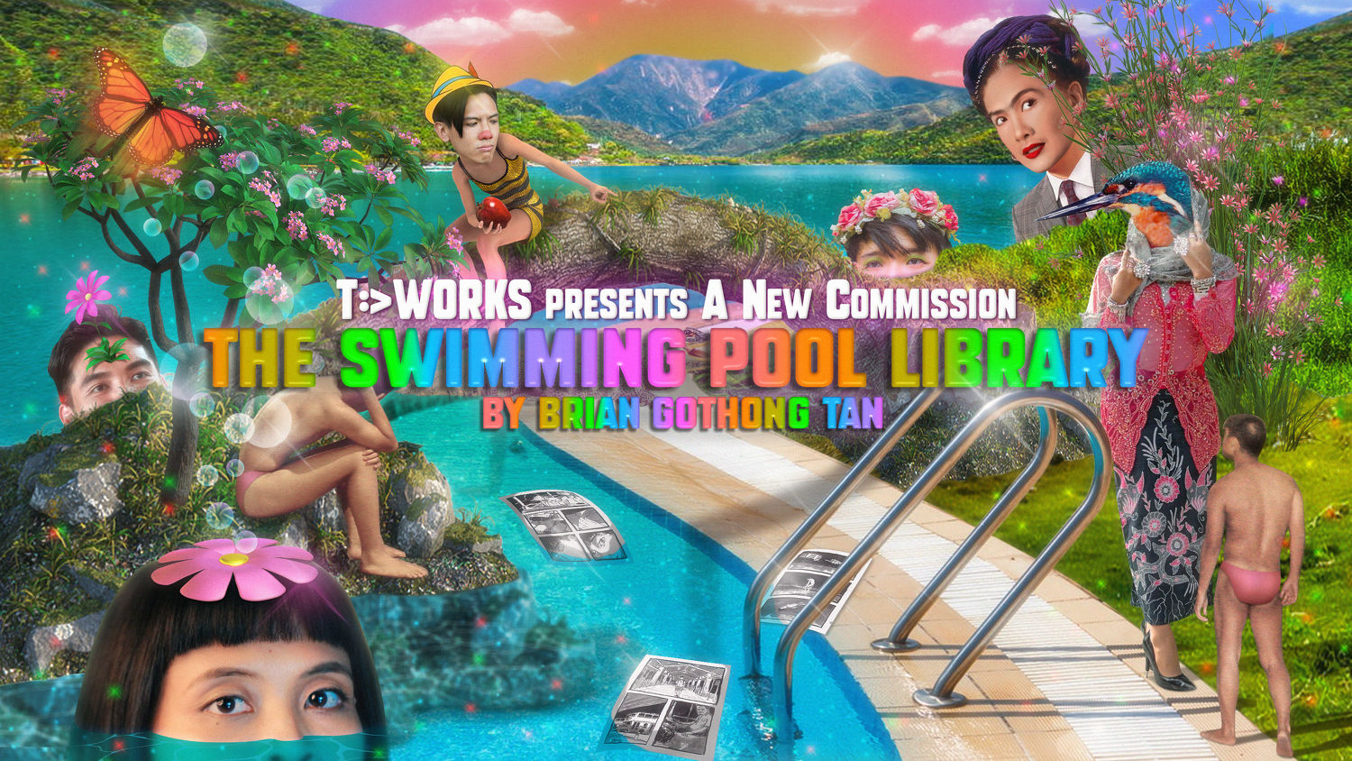 The Swimming Pool Library - THE EDGE SINGAPORE