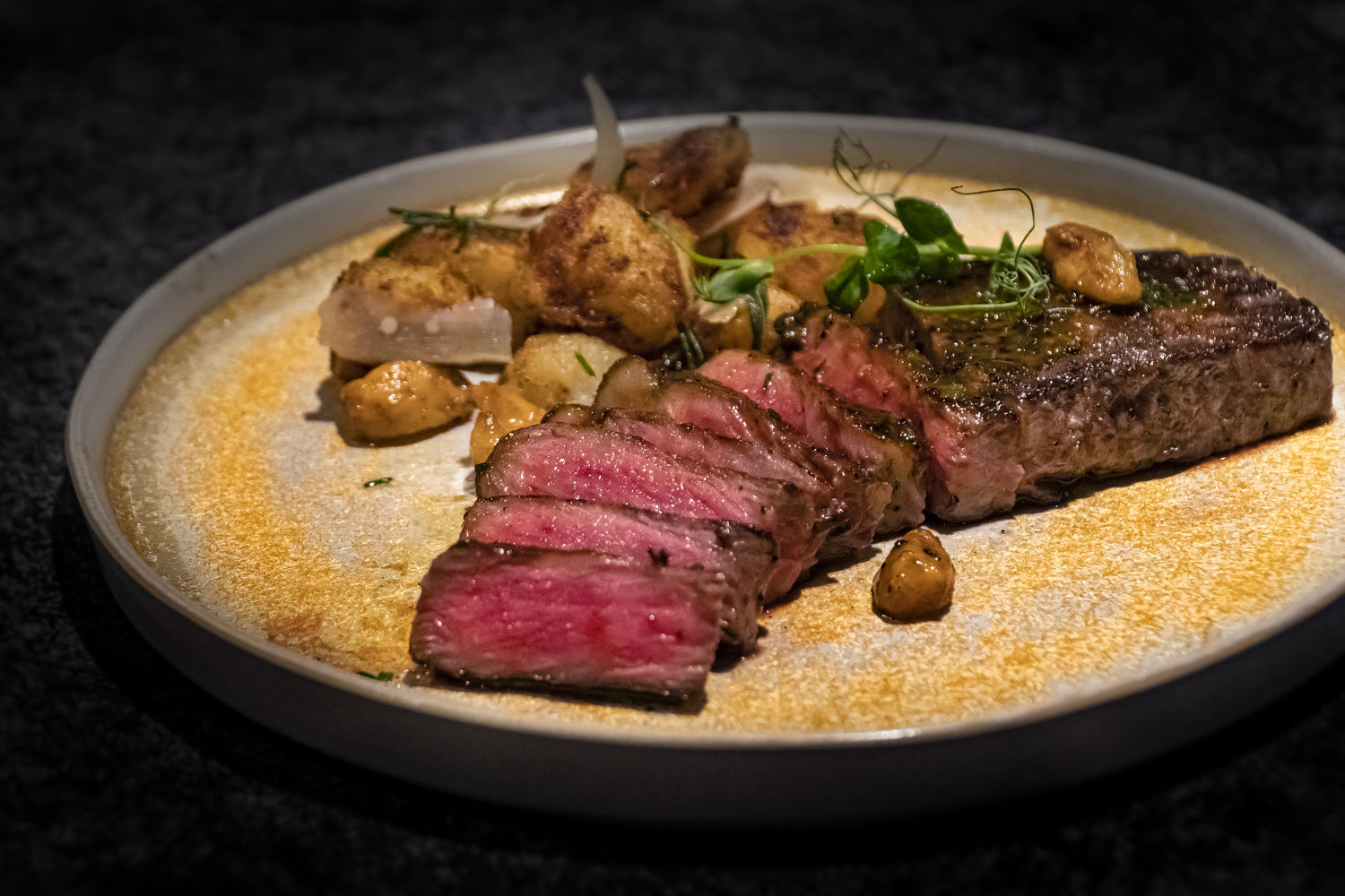 Full Blood Aged Wagyu Striploin - THE EDGE SINGAPORE