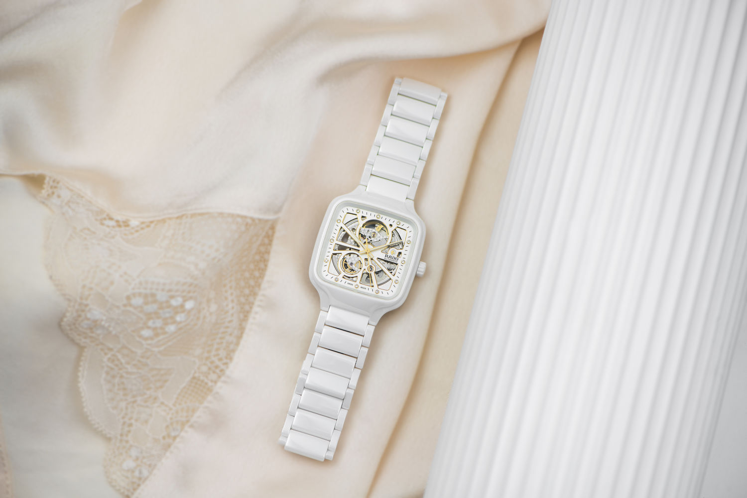 Rado True Square Automatic Open Heart - THE EDGE SINGAPORE