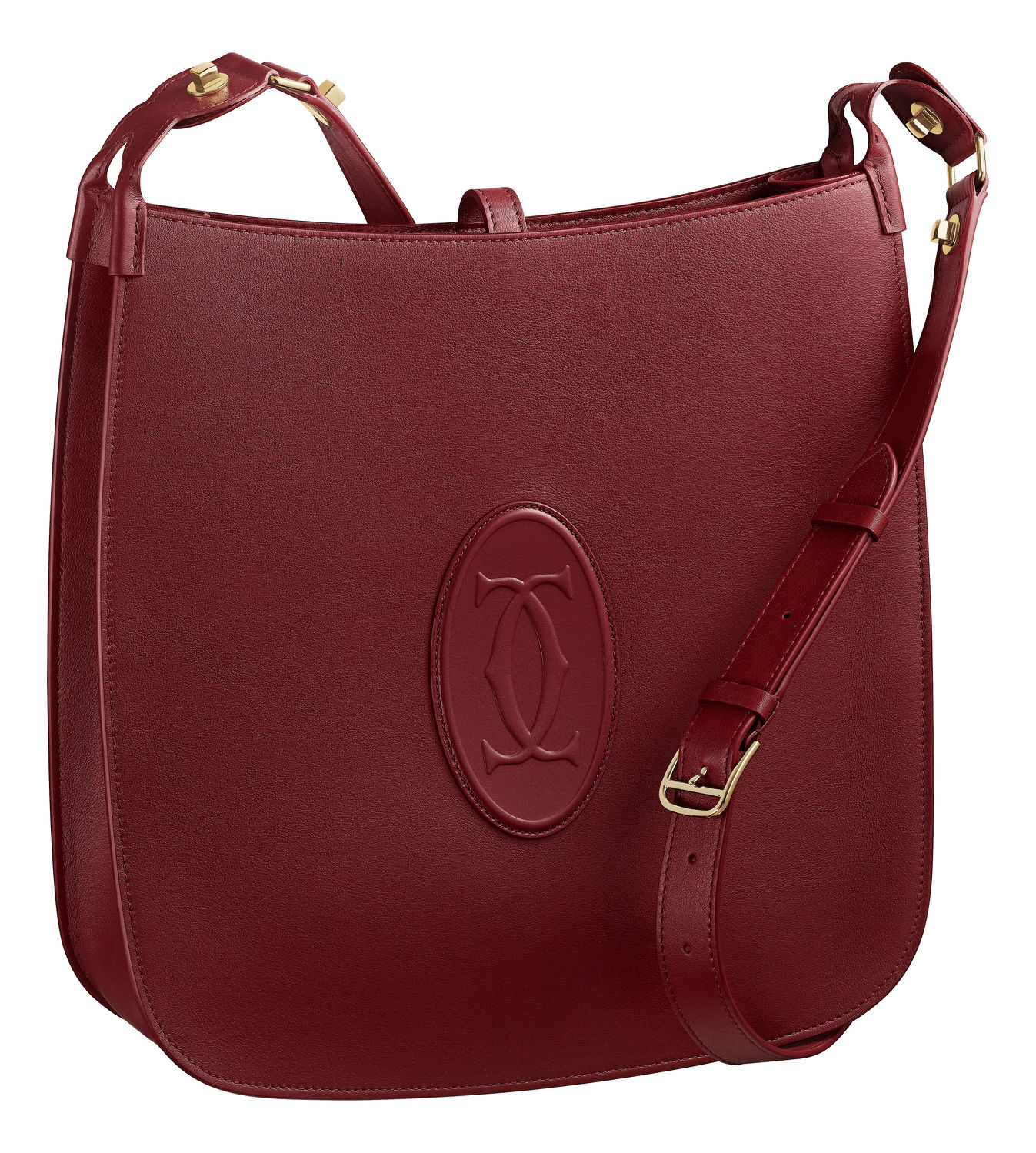 The Must Game bag by Cartier in Burgundy - THE EDGE SINGAPORE