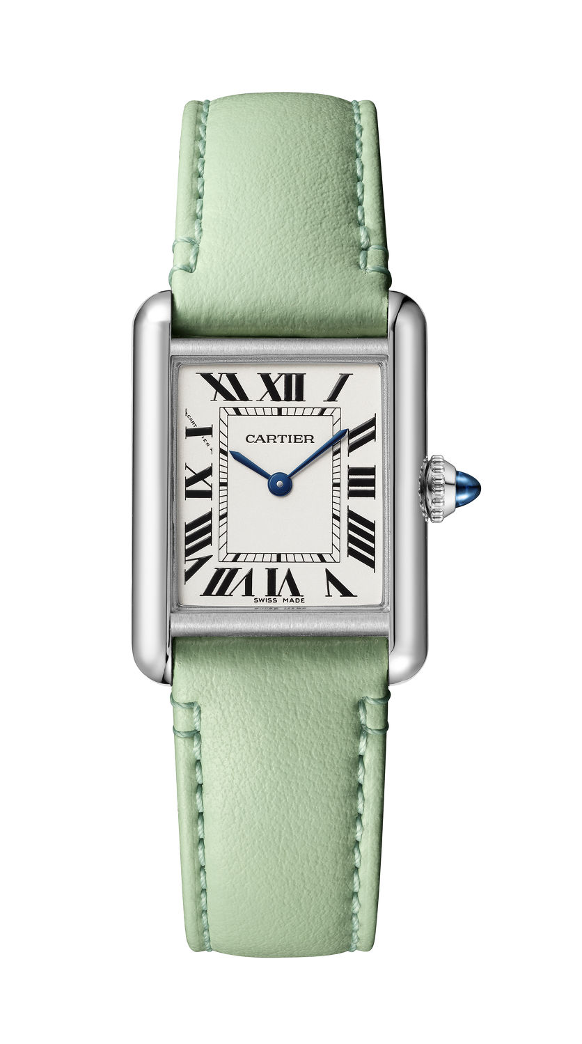 cartier watch green