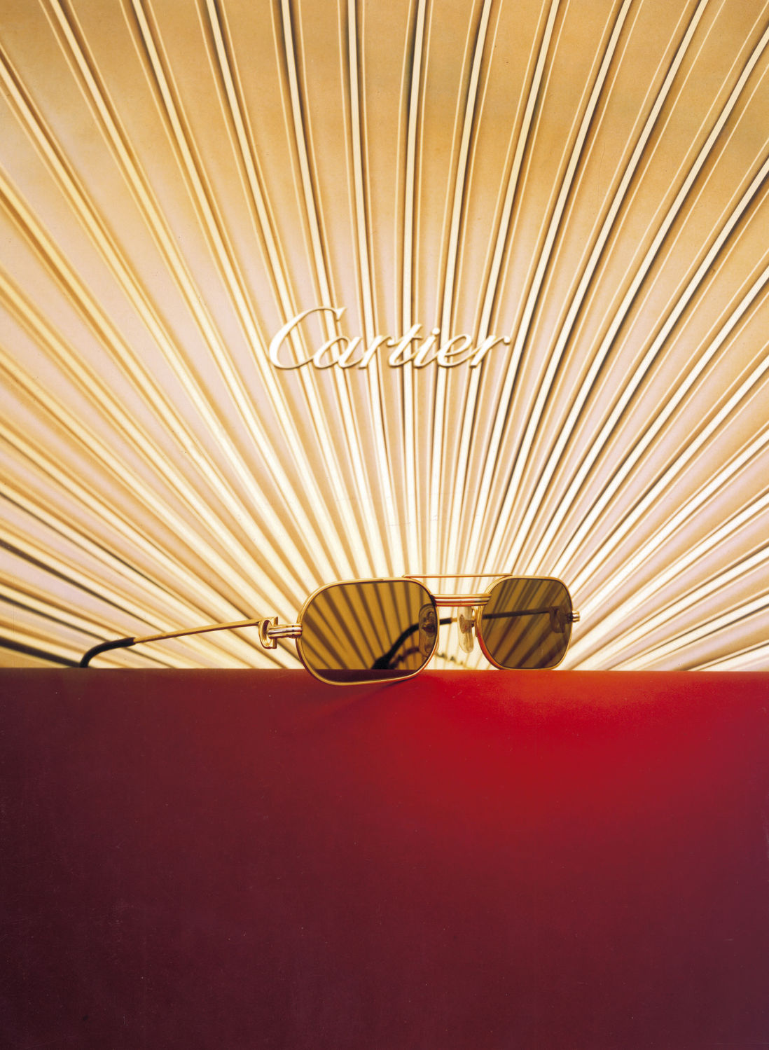 1983: Must de Cartier eyewear launched during a jetsetters party at Port El Kantaoui in Tunisia.