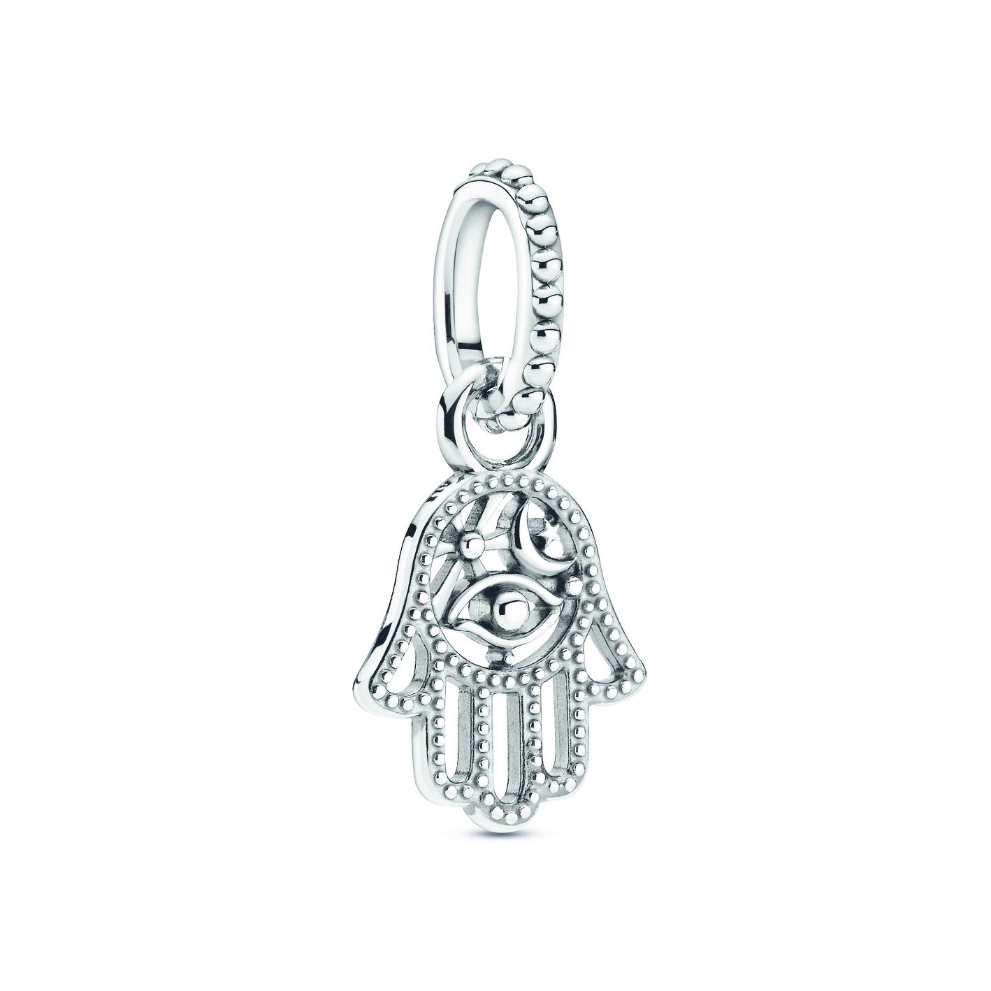 Pandora-Symbols-Protective-Hamsa-Hand-Dangle-Charm - THE EDGE SINGAPORE