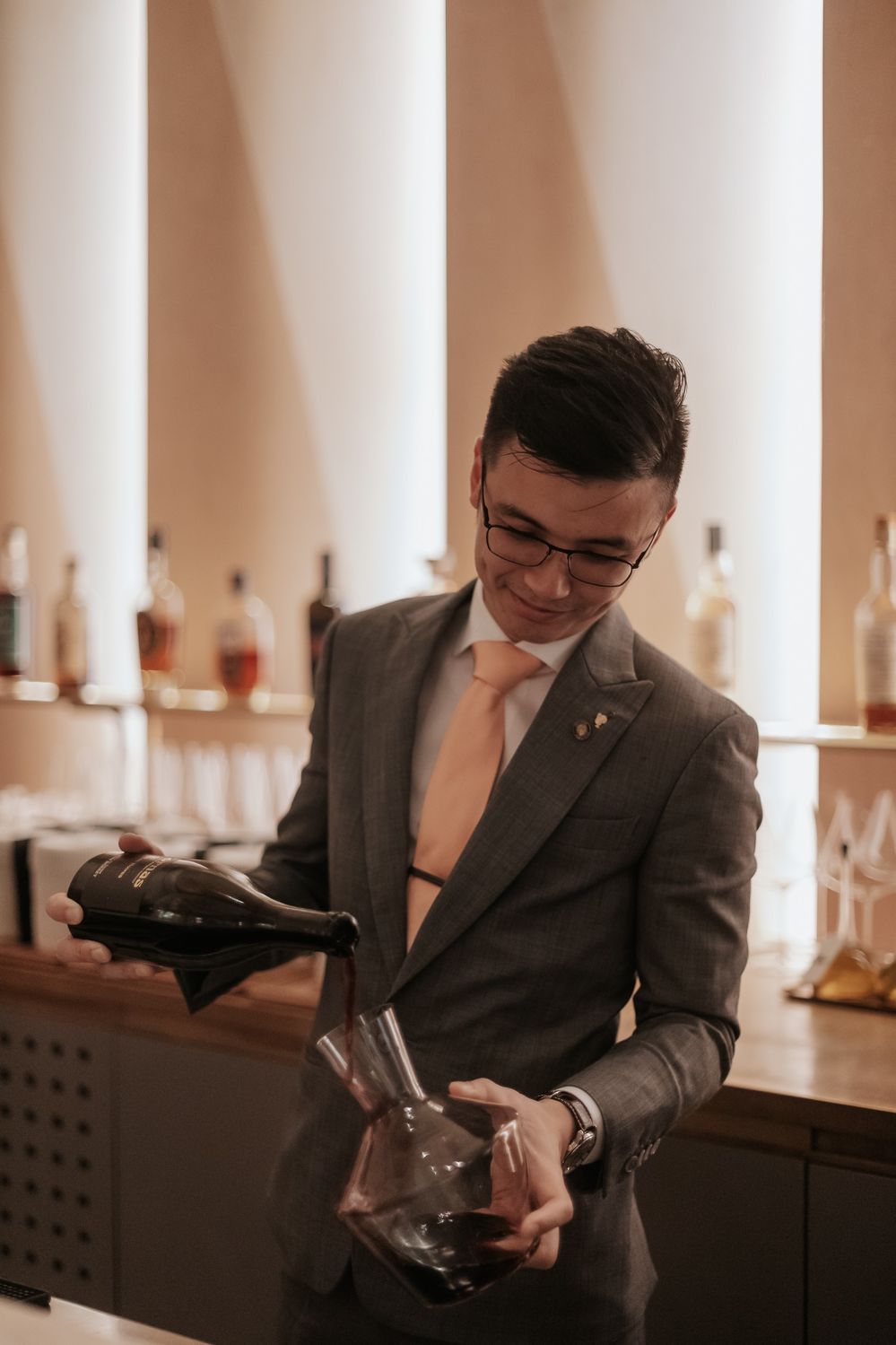 Vincent Tan head sommelier Odette - THE EDGE SINGAPORE