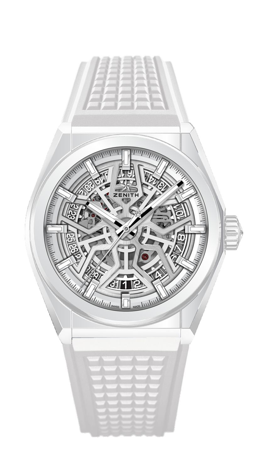 ZENITH Defy Classic White Ceramic - THE EDGE SINGAPORE