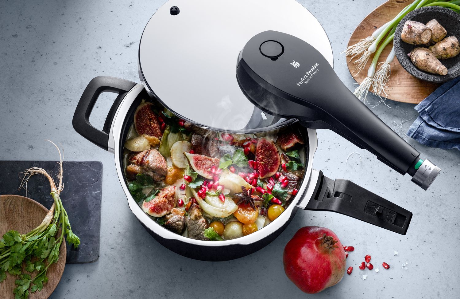 WMF Perfect Premium Pressure Cooker - THE EDGE SINGAPORE