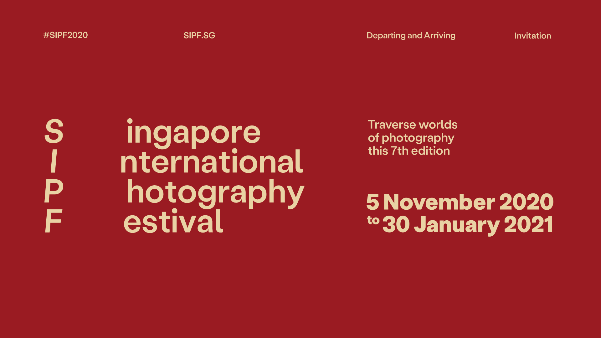 Singapore International Photography Festival - THE EDGE SINGAPORE