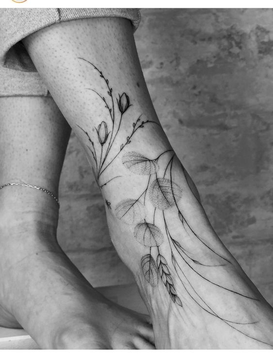 9429bcd041bee41ab8f2988ab84f6acd Hình xăm cổ chân