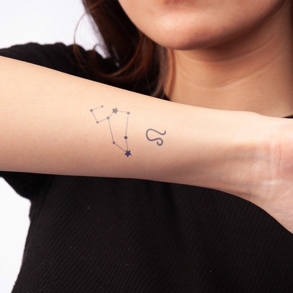 H&igrave;nh xăm cung ho&agrave;ng đạo Sư Tử