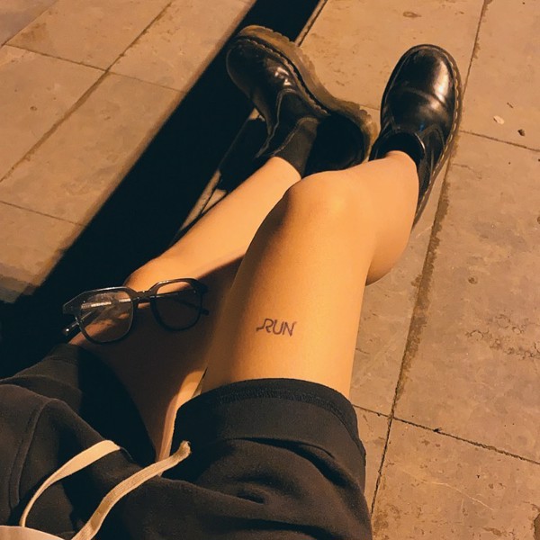 Hình xăm chữ là ý tưởng tuyệt vời cho mọi vị trí