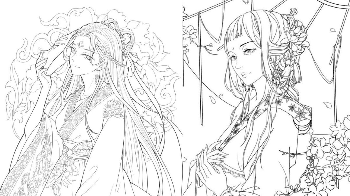 tranh-to-mau-cong-chua-18 Bộ tranh tô màu công chúa anime