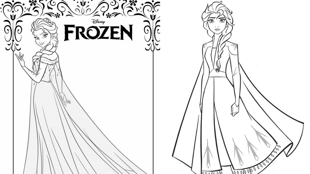 tranh-to-mau-cong-chua-39 Tranh tô màu công chúa Elsa lộng lẫy
