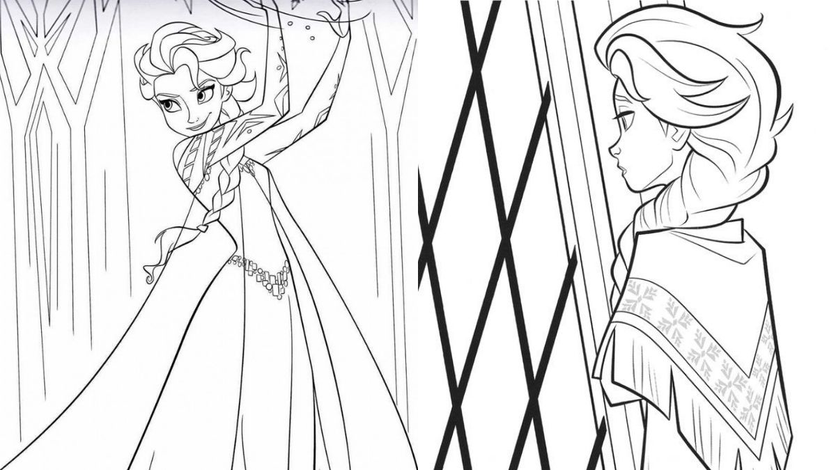 tranh-to-mau-cong-chua-37 Bức tranh tô màu công chúa Elsa đầy kiêu hãnh