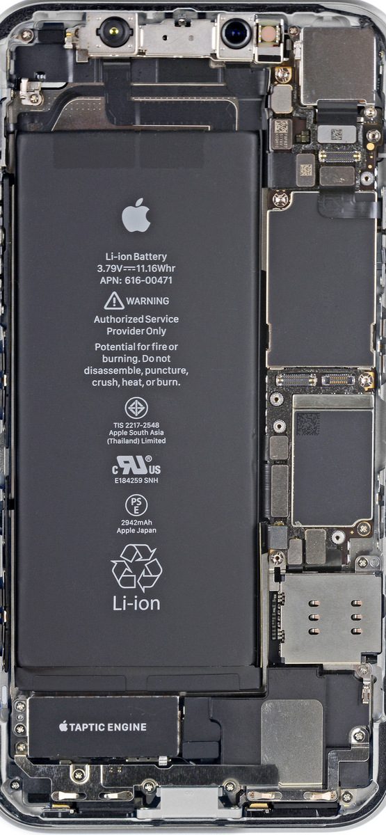 ifixit-xr-wallpaper-silver Mời tải về bộ hình nền linh kiện cực chất cho iPhone XR và XS