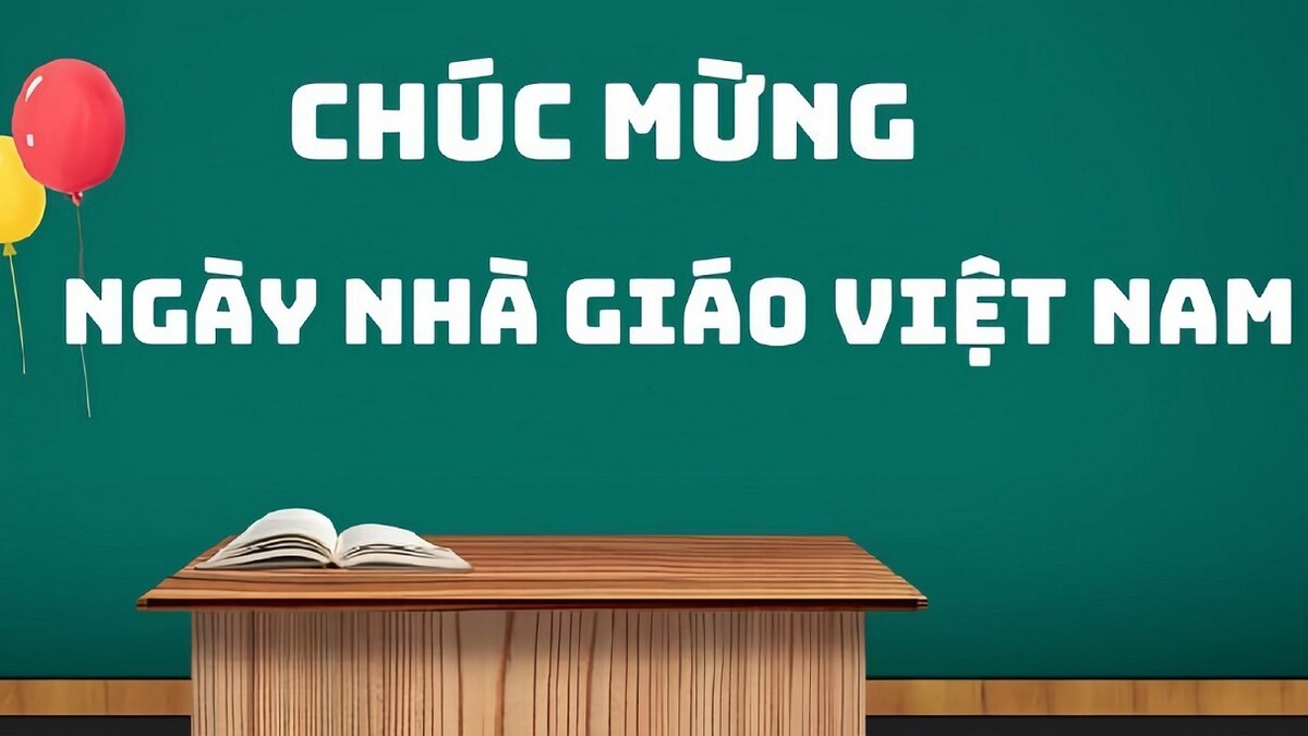 background 20/11 đẹp mắt