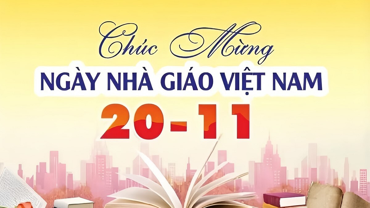 Chiêm ngưỡng nền 20/11 thân thiện, giản dị