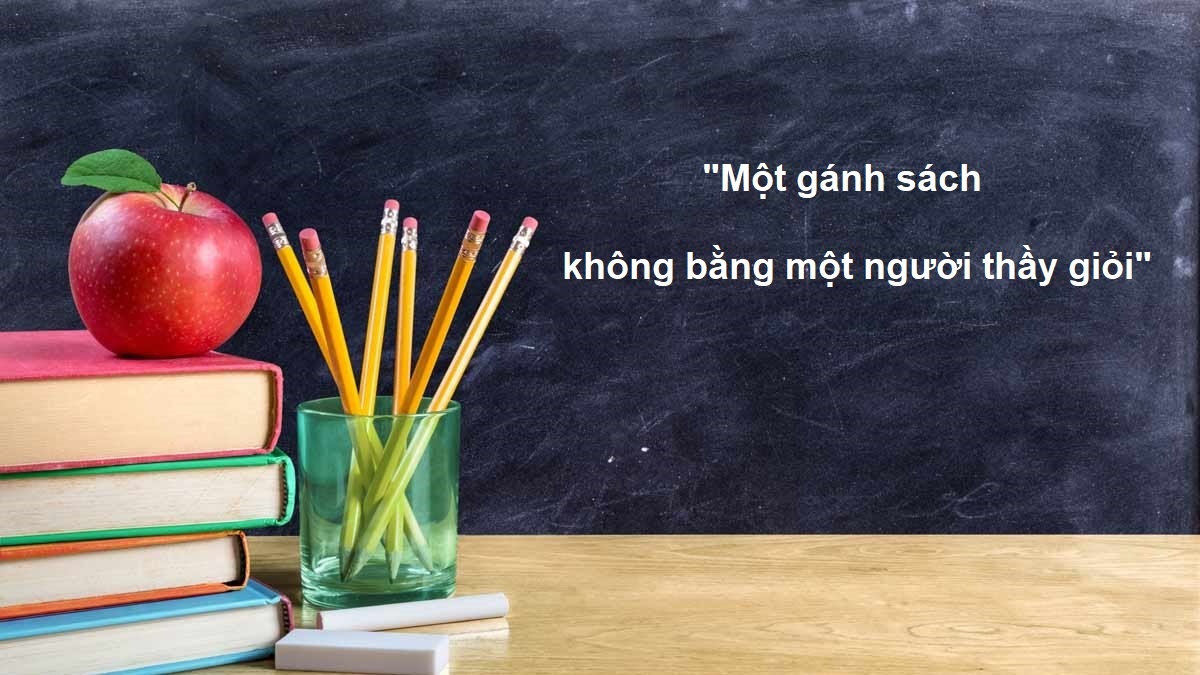 Background Ngày Nhà giáo Việt Nam với trích dẫn hay