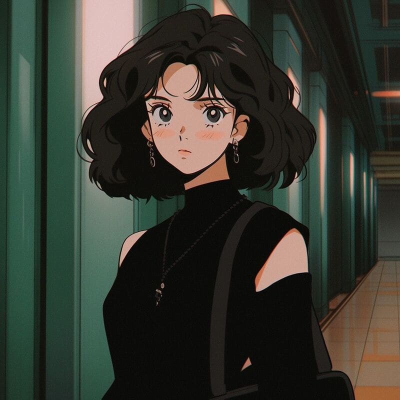 hình ảnh anime nữ sang trọng