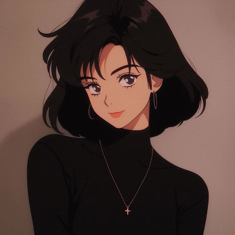 hình ảnh anime nữ đẹp quý phái