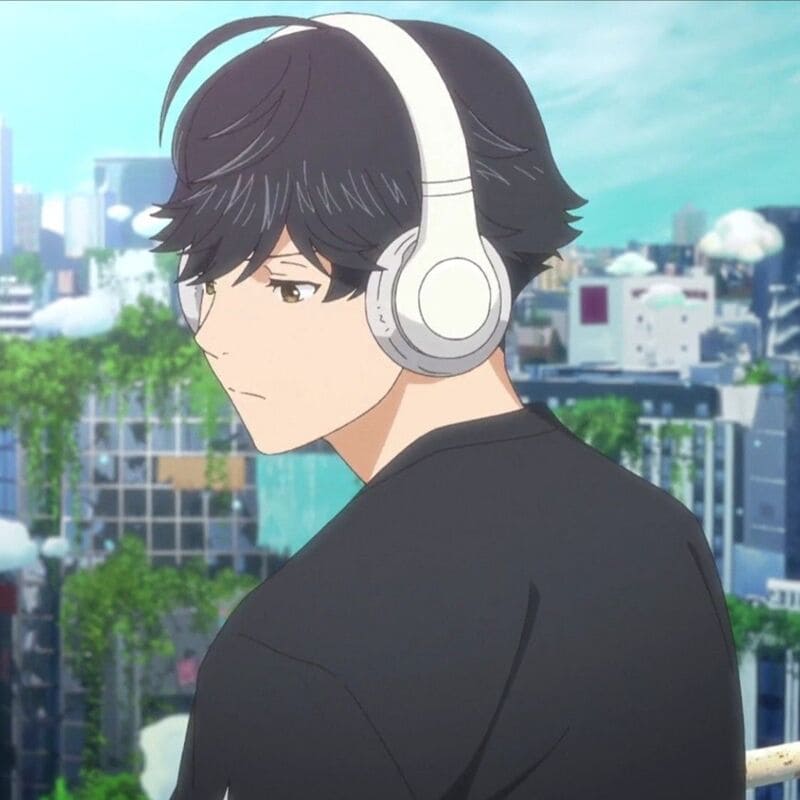 ảnh đại diện Avatar anime nam nghe nhạc buồn