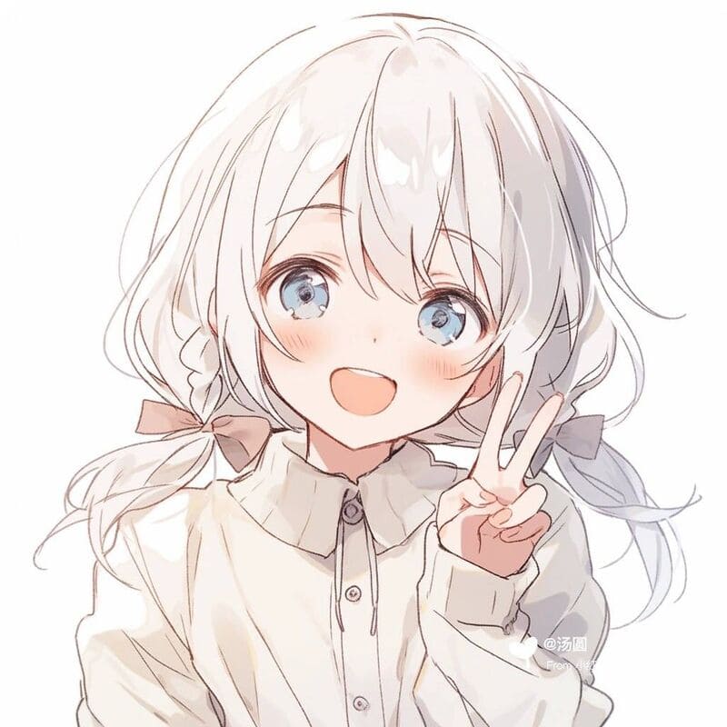 Ảnh đại diện Avatar anime dễ thương giản dị