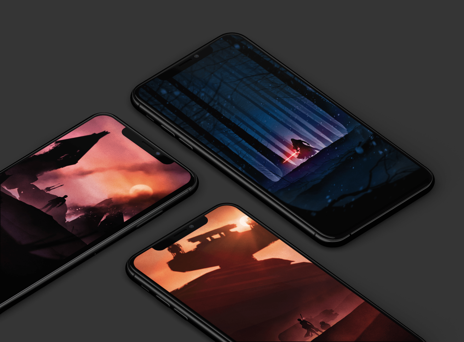 star wars iphone wallpaper the force unleashed fin marko manev color mockup 1536x1132 1 1