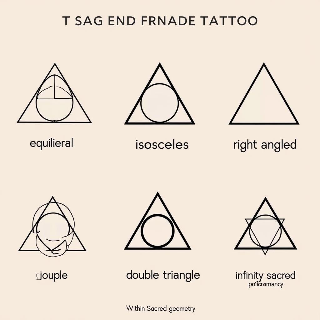 Khám phá sự đa dạng của hình xăm tam giác: từ đơn giản đến phức tạp, mỗi loại mang một ý nghĩa riêng.
